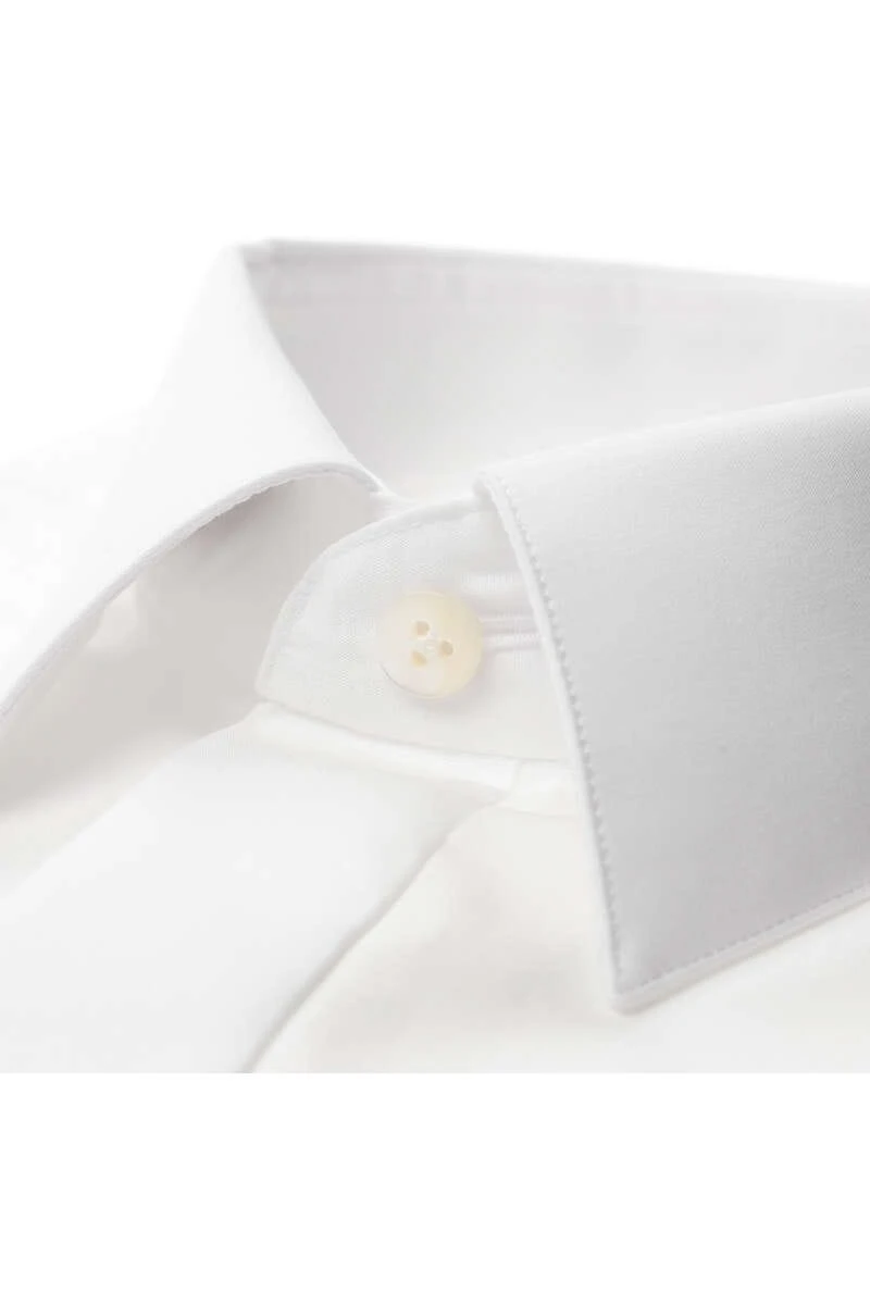 Van Laack Meisterwerk Slim Fit Galahemd Weiss 2 Van Laack Meisterwerk Slim Fit Galahemd Weiss – Bild 2