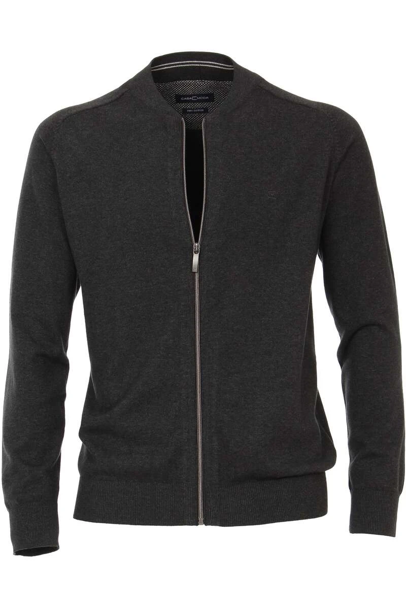 Casa Moda CardiganZip Anthrazit 1 Casa Moda CardiganZip Anthrazit