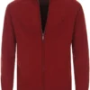 Casa Moda Regular Fit Herren Strickjacke Zip Orange