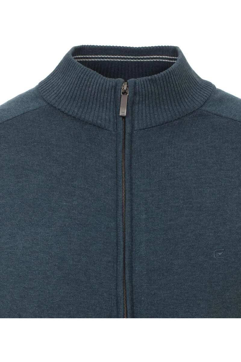 Casa Moda Herren Strickjacke Zip Dunkelgrau 2 Casa Moda Herren Strickjacke Zip Dunkelgrau – Bild 2