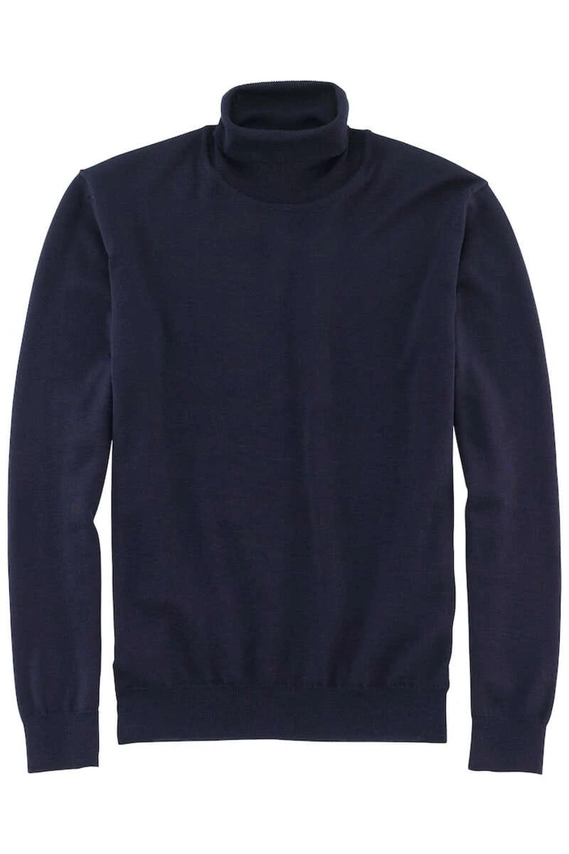 OLYMP Herren Rollkragenpullover Marine 1 OLYMP Herren Rollkragenpullover Marine