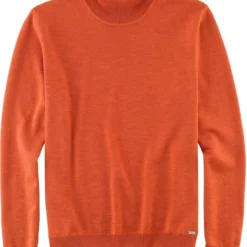 OLYMP Casual Modern Fit Herren Rollkragenpullover Rost