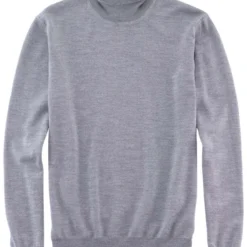 OLYMP Herren Rollkragenpullover Grau