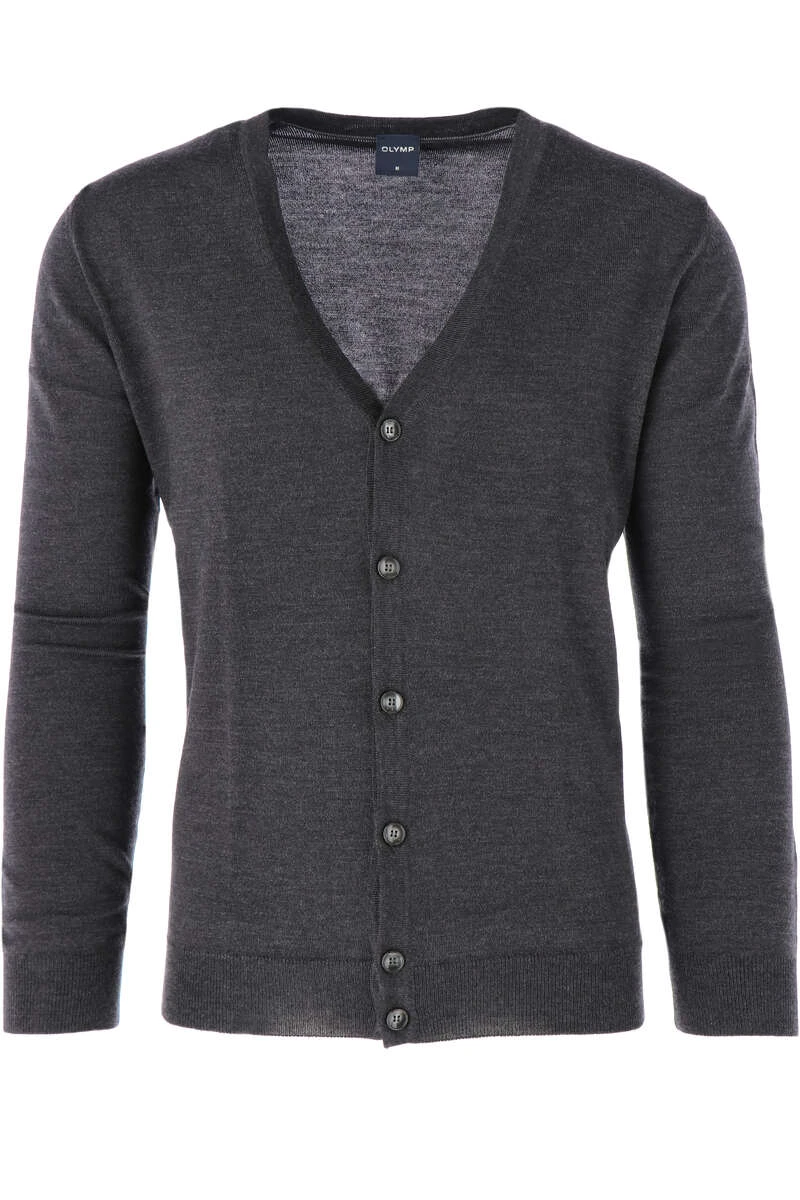OLYMP Cardigan Graphit 1 OLYMP Cardigan Graphit