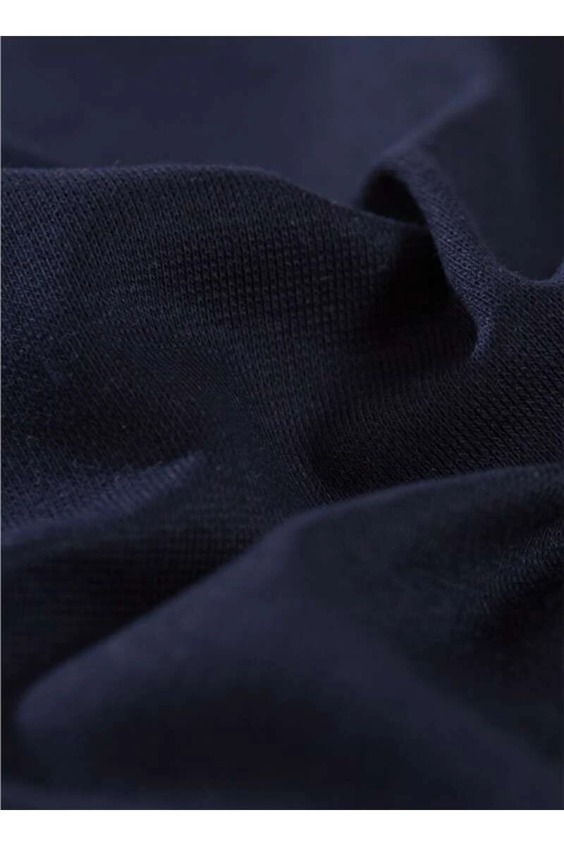 TRIGEMA Slim Fit Herren Rollkragenpullover Navy 4 TRIGEMA Slim Fit Herren Rollkragenpullover Navy – Bild 4