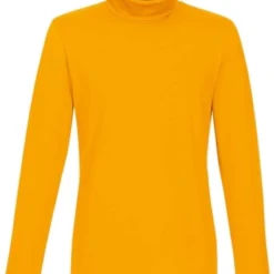 TRIGEMA Slim Fit Herren Rollkragenpullover Orange