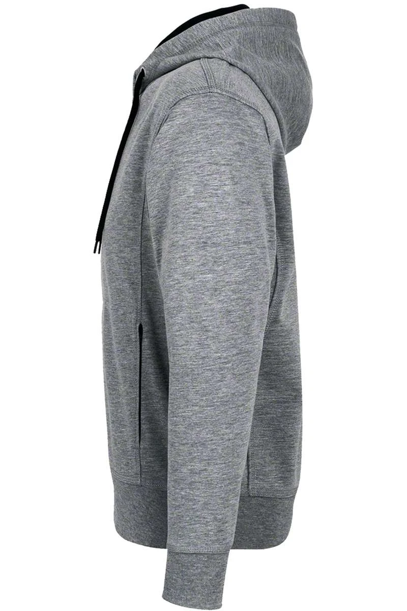 HAKRO Comfort Fit Sweatjacke Mit Kapuze Zip Grau/tinte 2 HAKRO Comfort Fit Sweatjacke Mit Kapuze Zip Grau/tinte – Bild 2