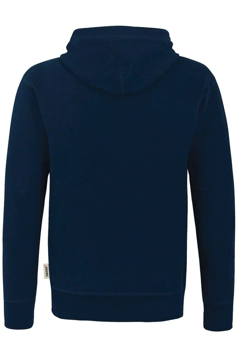 HAKRO Comfort Fit Sweatjacke Mit Kapuze Zip Dunkelblau/silber 3 HAKRO Comfort Fit Sweatjacke Mit Kapuze Zip Dunkelblau/silber – Bild 3