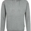 HAKRO Organic Kapuzen Sweatshirtgrau
