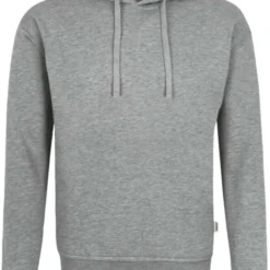 HAKRO Organic Kapuzen Sweatshirtgrau
