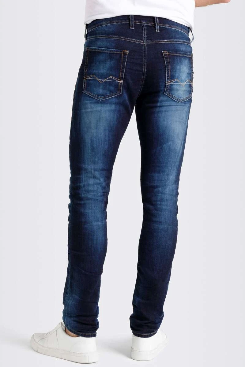 MAC Modern Fit Five-Pocket Herren Jeans Dunkelblau 2 MAC Modern Fit Five-Pocket Herren Jeans Dunkelblau – Bild 2