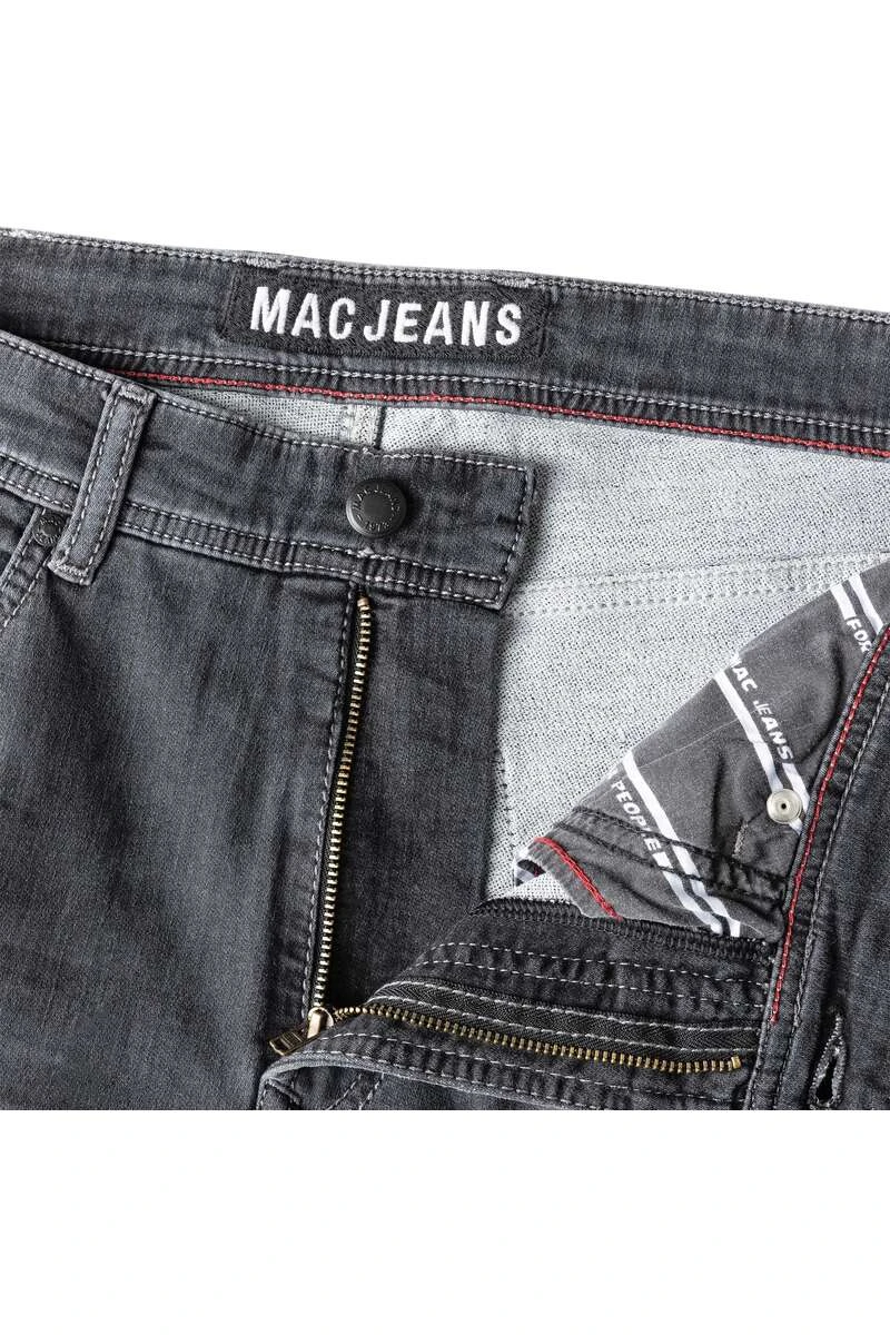 MAC Modern Fit Five-Pocket Herren Jeans Dunkelgrau 8 MAC Modern Fit Five-Pocket Herren Jeans Dunkelgrau – Bild 8