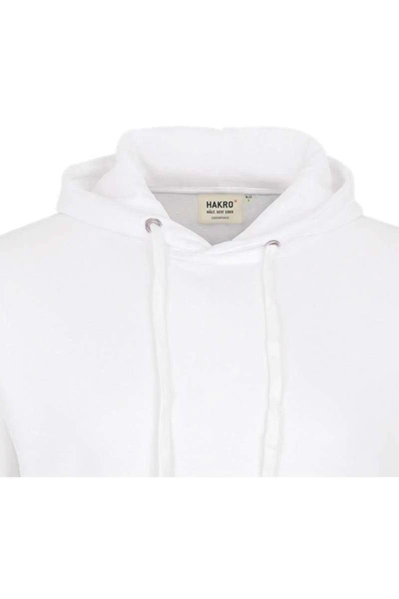 HAKRO 601 Kapuzen Sweatshirtweiss 2 HAKRO 601 Kapuzen Sweatshirtweiss – Bild 2