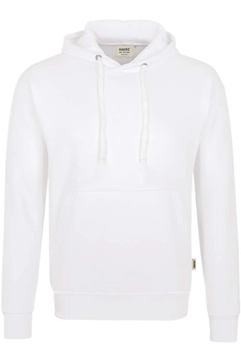 HAKRO 601 Kapuzen Sweatshirtweiss 1 HAKRO 601 Kapuzen Sweatshirtweiss