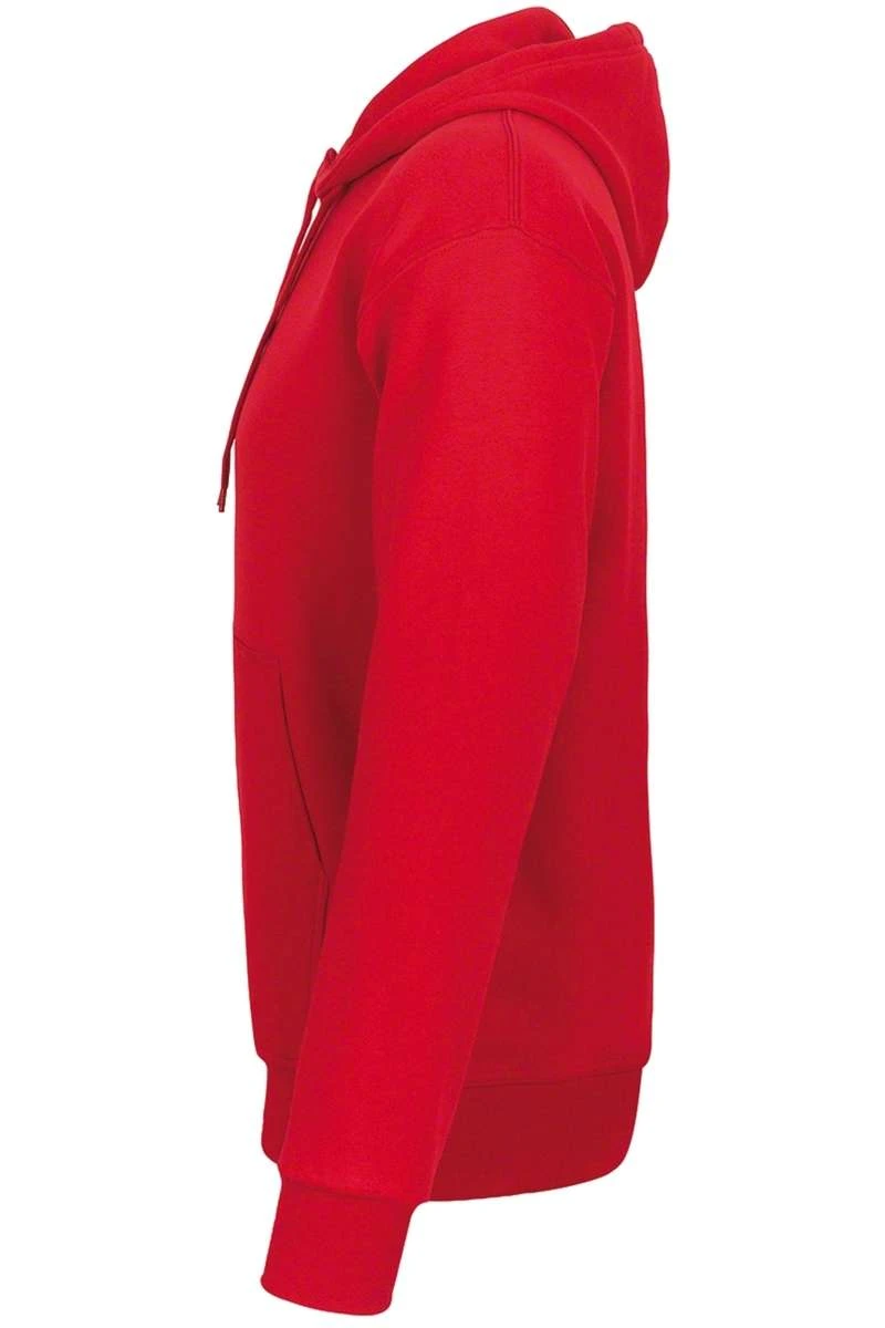 HAKRO 601 Kapuzen Sweatshirtrot 3 HAKRO 601 Kapuzen Sweatshirtrot – Bild 3