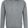 HAKRO 601 Kapuzen Sweatshirtgrau