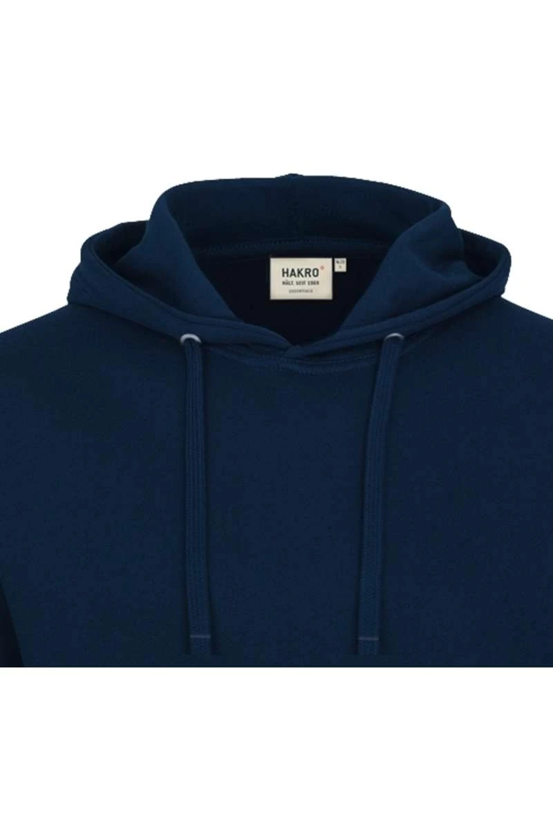 HAKRO 601 Kapuzen Sweatshirtnachtblau 2 HAKRO 601 Kapuzen Sweatshirtnachtblau – Bild 2