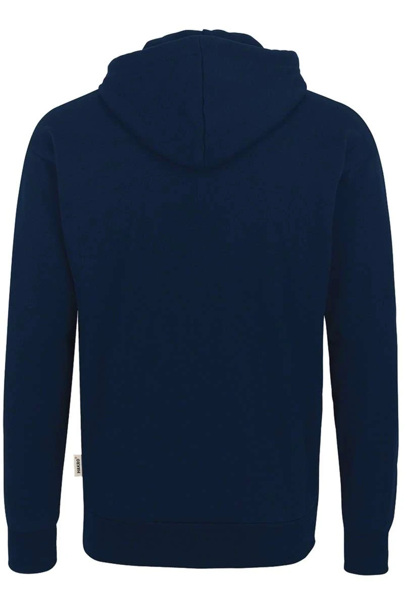 HAKRO Comfort Fit Sweatjacke Mit Kapuze Zip Nachtblau 4 HAKRO Comfort Fit Sweatjacke Mit Kapuze Zip Nachtblau – Bild 4