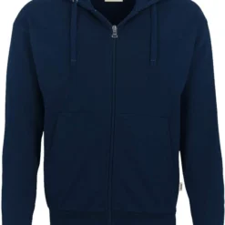HAKRO Comfort Fit Sweatjacke Mit Kapuze Zip Nachtblau