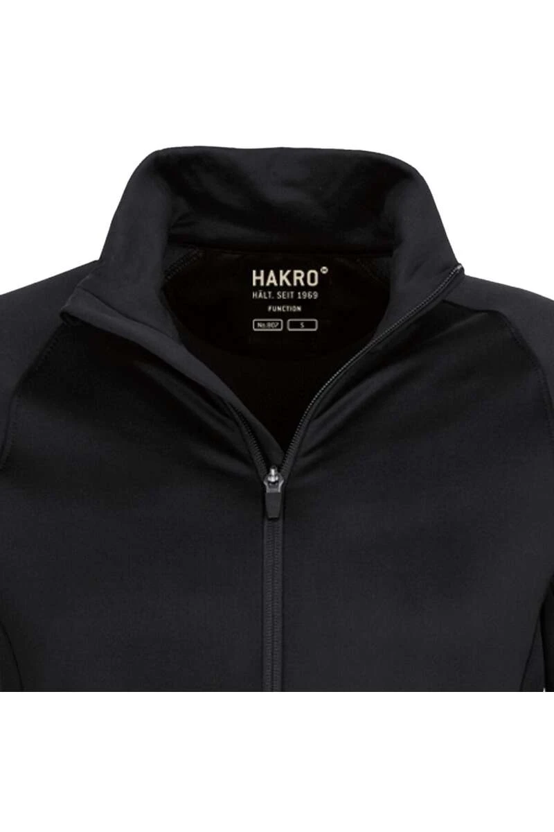 HAKRO 807 Regular Fit Herren Übergangsjacke Schwarz 2 HAKRO 807 Regular Fit Herren Übergangsjacke Schwarz – Bild 2