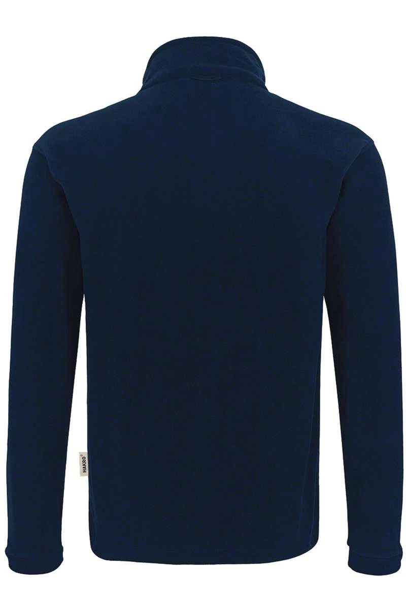 HAKRO 840 Regular Fit Herren Fleecejacke Zip Nachtblau 4 HAKRO 840 Regular Fit Herren Fleecejacke Zip Nachtblau – Bild 4