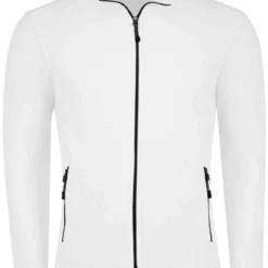 HAKRO Function Regular Fit Herren Fleecejacke Weiss