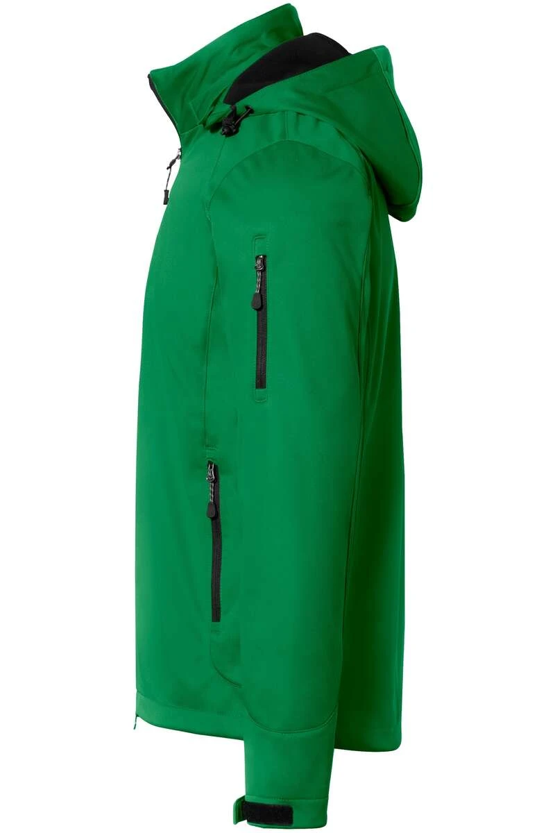 HAKRO 848 Regular Fit Herren Softshelljacke Kellygrün 3 HAKRO 848 Regular Fit Herren Softshelljacke Kellygrün – Bild 3