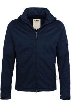 HAKRO 848 Regular Fit Herren Softshelljacke Zip Nachtblau