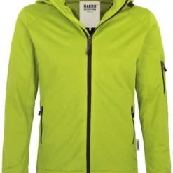 HAKRO 848 Regular Fit Herren Softshelljacke Zip Kiwi