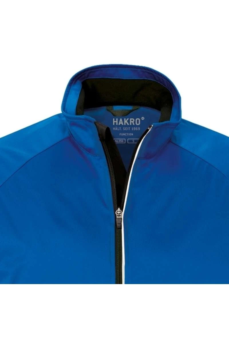 HAKRO 856 Regular Fit Herren Softshelljacke Zip Royal 2 HAKRO 856 Regular Fit Herren Softshelljacke Zip Royal – Bild 2