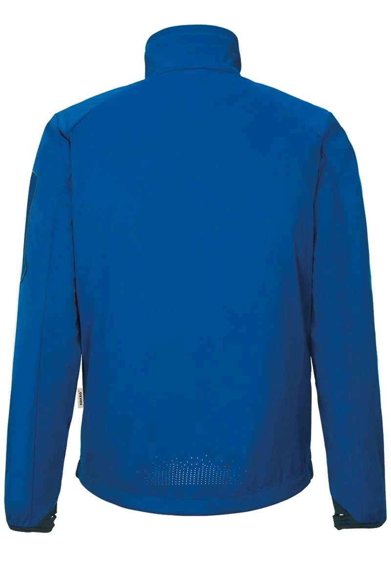 HAKRO 856 Regular Fit Herren Softshelljacke Zip Royal 4 HAKRO 856 Regular Fit Herren Softshelljacke Zip Royal – Bild 4