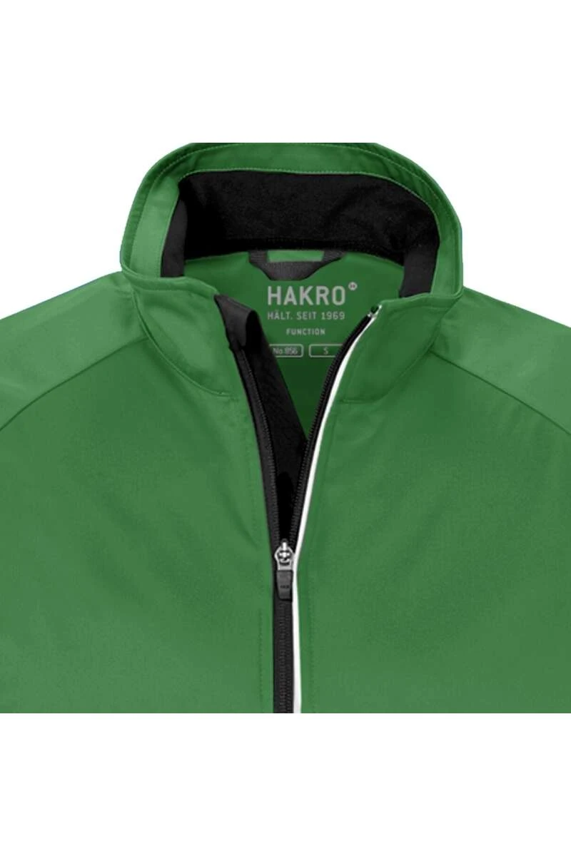 HAKRO 856 Regular Fit Herren Softshelljacke Kellygrün 2 HAKRO 856 Regular Fit Herren Softshelljacke Kellygrün – Bild 2