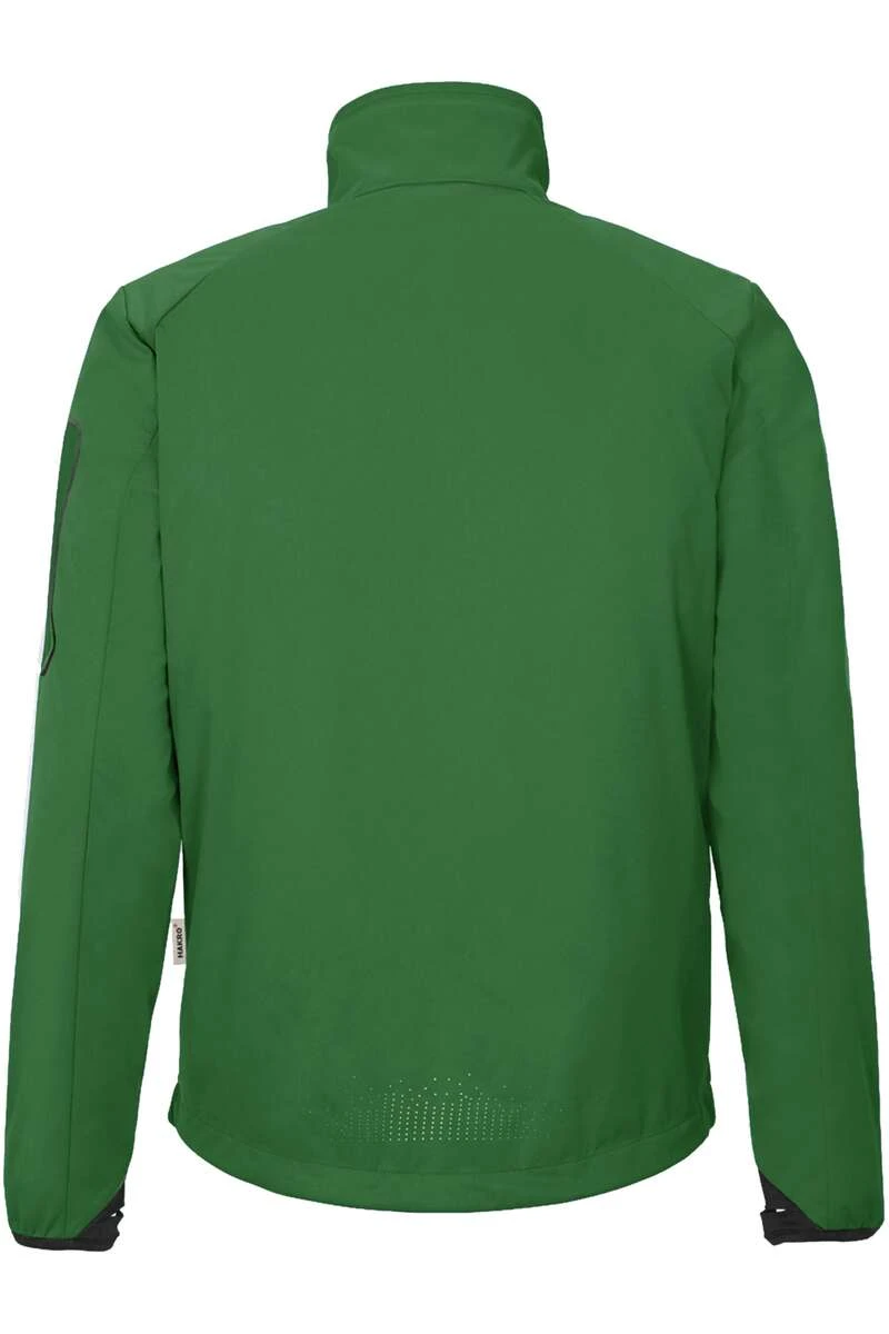 HAKRO 856 Regular Fit Herren Softshelljacke Kellygrün 4 HAKRO 856 Regular Fit Herren Softshelljacke Kellygrün – Bild 4