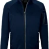 HAKRO 856 Regular Fit Herren Softshelljacke Zip Nachtblau