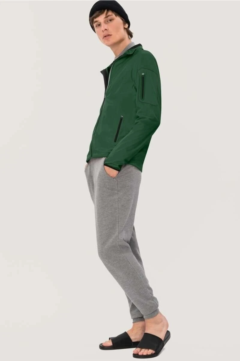 HAKRO Regular Fit Herren Softshelljacke Tanne 3 HAKRO Regular Fit Herren Softshelljacke Tanne – Bild 3