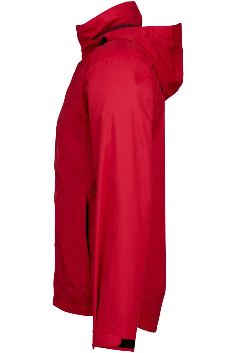 HAKRO 862 Regular Fit Regenjacke Kapuze Rot 3 HAKRO 862 Regular Fit Regenjacke Kapuze Rot – Bild 3