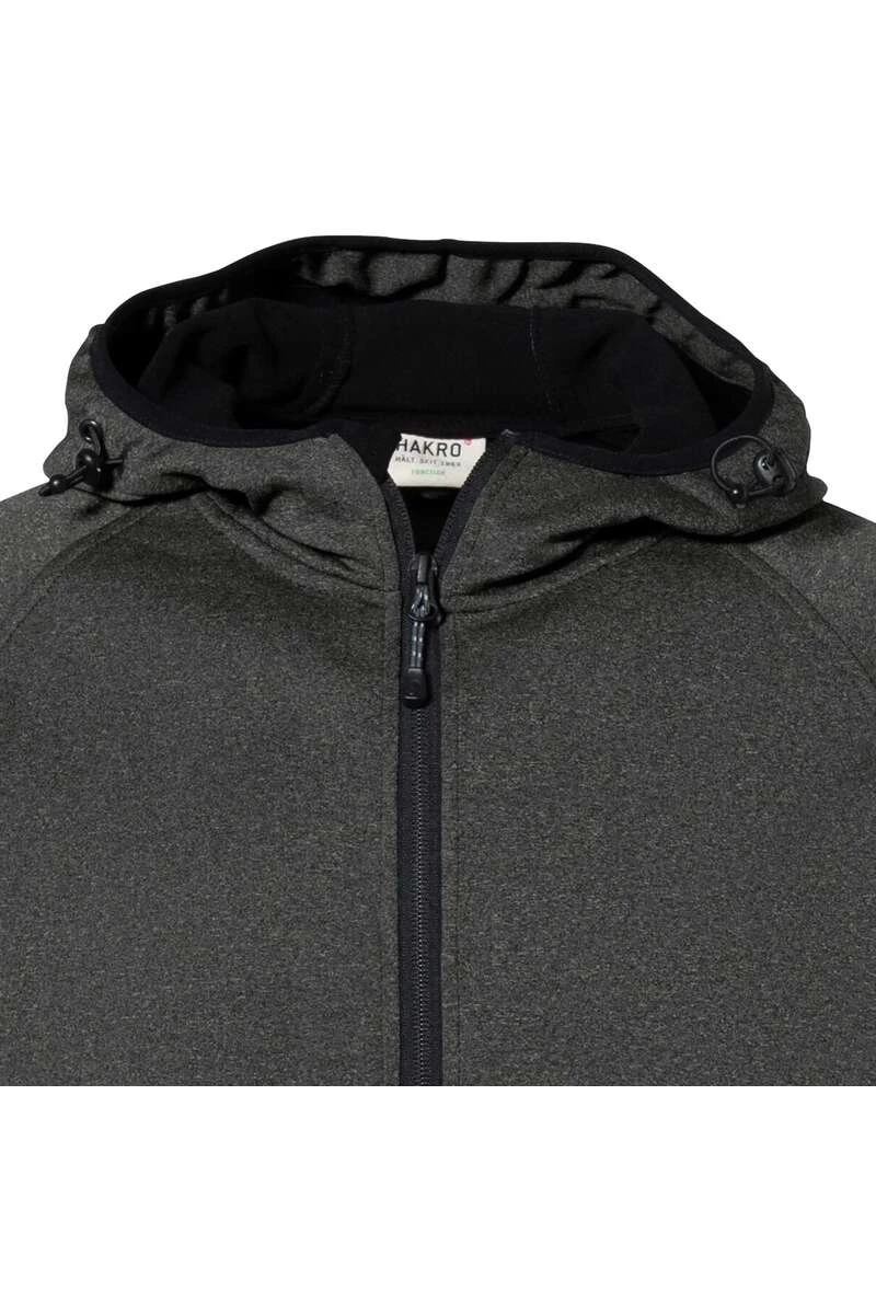 HAKRO 863 Regular Fit Herren Übergangsjacke Kapuze Anthrazit 2 HAKRO 863 Regular Fit Herren Übergangsjacke Kapuze Anthrazit – Bild 2