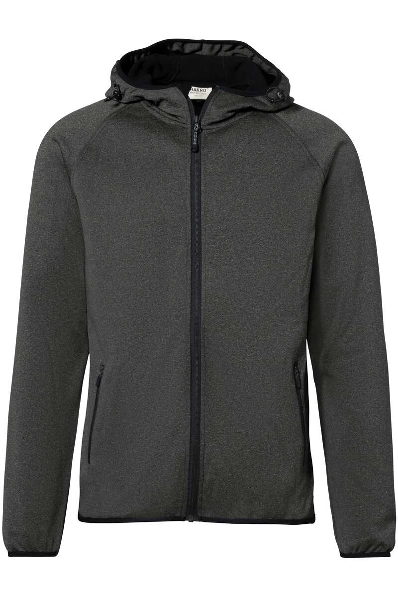 HAKRO 863 Regular Fit Herren Übergangsjacke Kapuze Anthrazit 1 HAKRO 863 Regular Fit Herren Übergangsjacke Kapuze Anthrazit