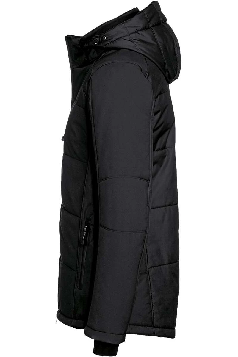 HAKRO 866 Regular Fit Outdoor Jacke Kapuze Schwarz 3 HAKRO 866 Regular Fit Outdoor Jacke Kapuze Schwarz – Bild 3