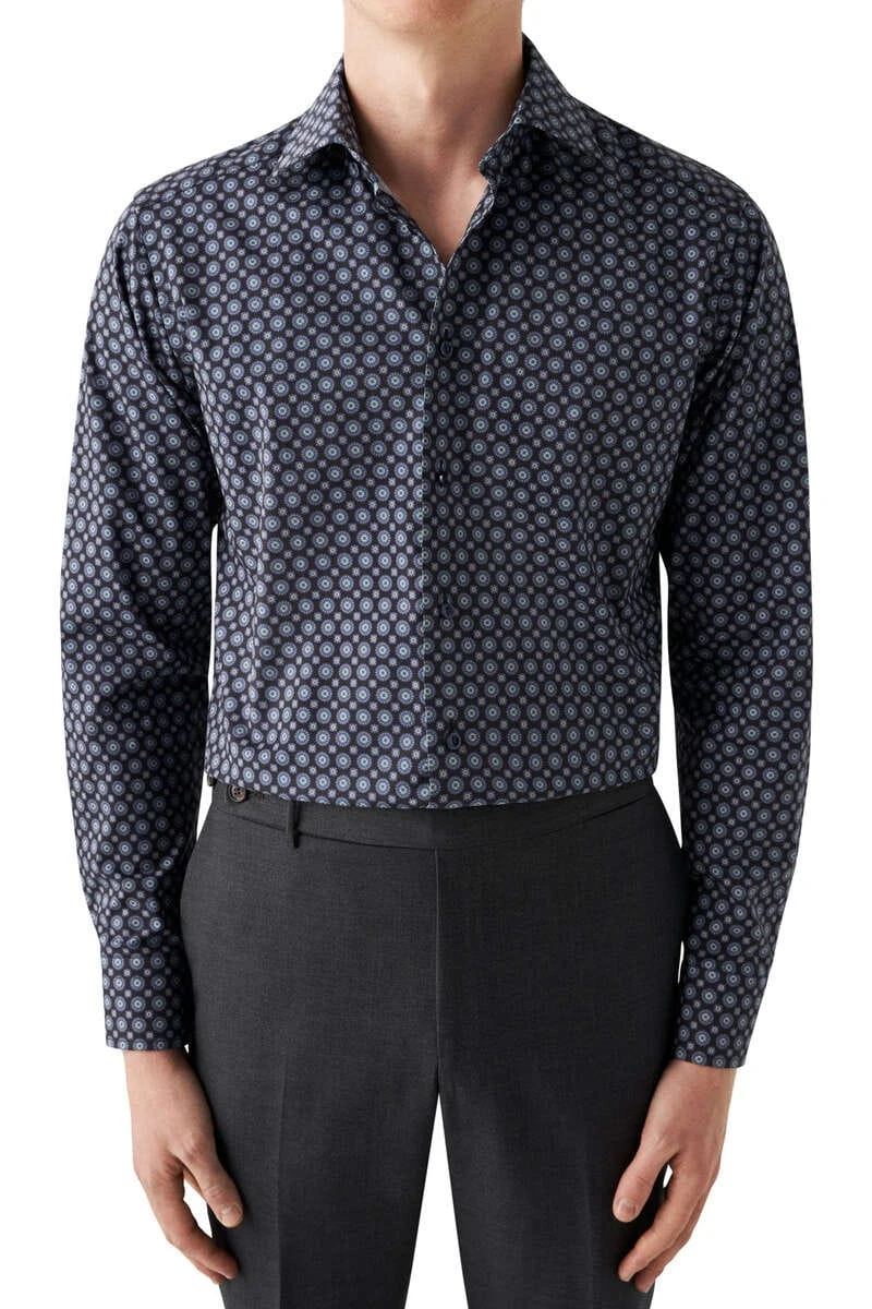 ETON Contemporary Fit Hemd Navy, Gemustert 5 ETON Contemporary Fit Hemd Navy, Gemustert – Bild 5