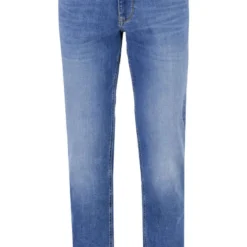 Fynch-Hatton Tapered Fit Five-Pocket Herren Jeans Hellblau