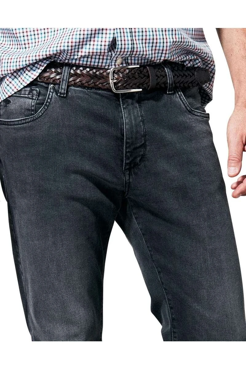 Fynch-Hatton Modern Fit Five-Pocket Herren Jeans Anthrazit 2 Fynch-Hatton Modern Fit Five-Pocket Herren Jeans Anthrazit – Bild 2