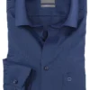 OLYMP Luxor Comfort Fit Hemd Rauchblau, Einfarbig