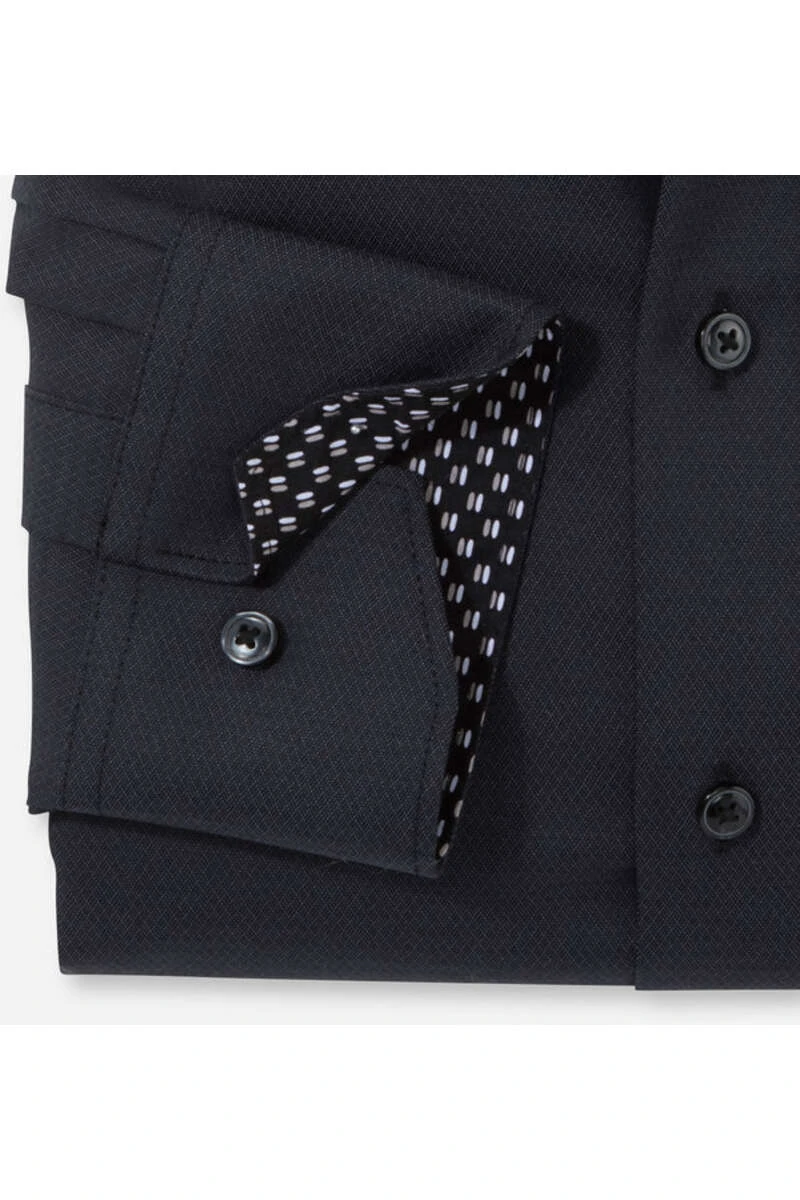 OLYMP Luxor Comfort Fit Hemd Graphit, Einfarbig 3 OLYMP Luxor Comfort Fit Hemd Graphit, Einfarbig – Bild 3