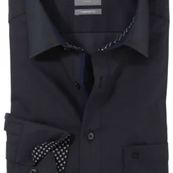 OLYMP Luxor Comfort Fit Hemd Graphit, Einfarbig