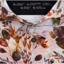 OLYMP Luxor 24/Seven Modern Fit Jerseyhemd Rotorange, Blumen 7 OLYMP Luxor 24/Seven Modern Fit Jerseyhemd Rotorange, Blumen -Angebote Pierre Cardin Store 1208 24 07 3 800