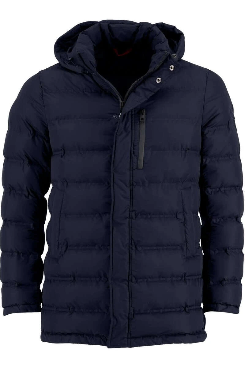 Fynch-Hatton Modern Fit Herren Parka Kapuze (abnehmbar) Navy 1 Fynch-Hatton Modern Fit Herren Parka Kapuze (abnehmbar) Navy