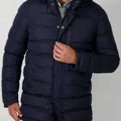 Fynch-Hatton Modern Fit Herren Parka Kapuze (abnehmbar) Navy 6 Fynch-Hatton Modern Fit Herren Parka Kapuze (abnehmbar) Navy -Angebote Pierre Cardin Store 1209586 688 8 800