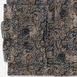 OLYMP Luxor 24/Seven Modern Fit Jerseyhemd Braun, Gemustert 8 OLYMP Luxor 24/Seven Modern Fit Jerseyhemd Braun, Gemustert -Angebote Pierre Cardin Store 1211 24 28 2 800