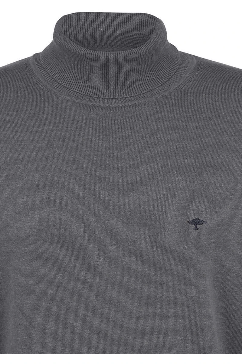 Fynch-Hatton Modern Fit Herren Rollkragenpullover Grau 2 Fynch-Hatton Modern Fit Herren Rollkragenpullover Grau – Bild 2